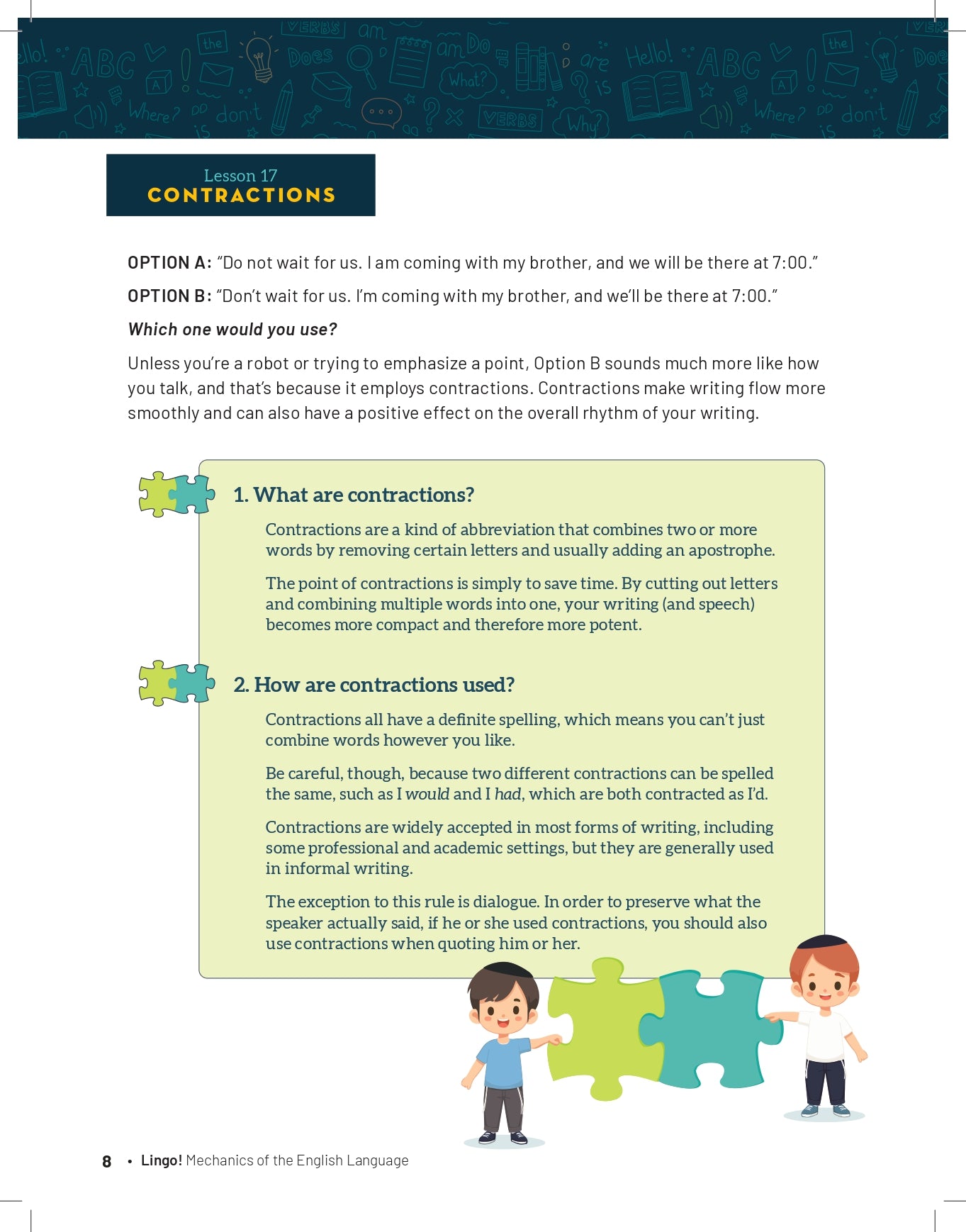 Lingo 1 Teacher's Edition